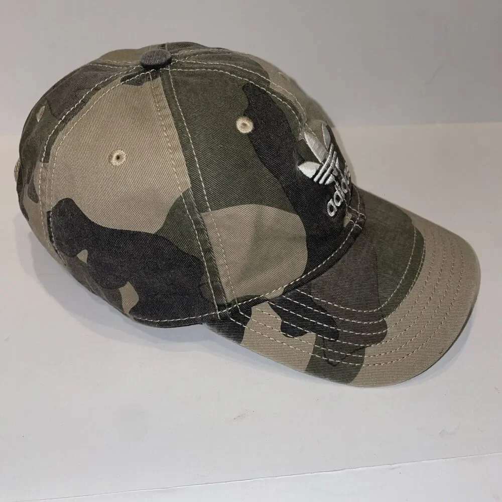 Adidas Camo Ball Cap One Size Adjustable